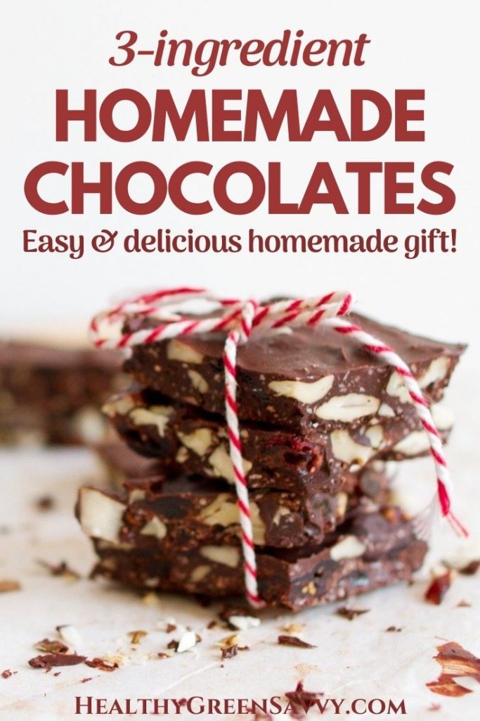 Homemade Chocolates with Fruit & Nuts SO Easy & Delicious!