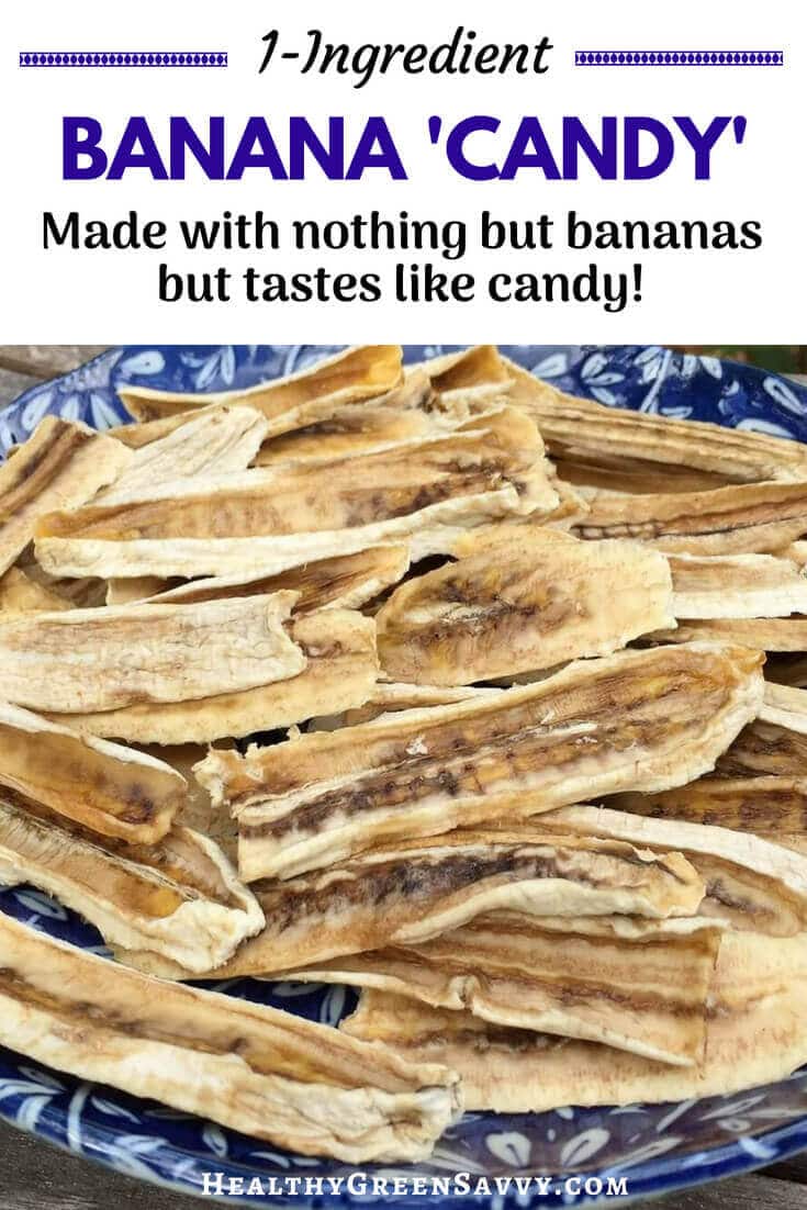 Dehydrating Bananas for Healthy Dried Bananas "Candy" HealthyGreenSavvy