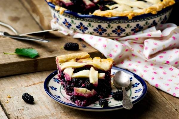 photo of mulberry recipes (pie)