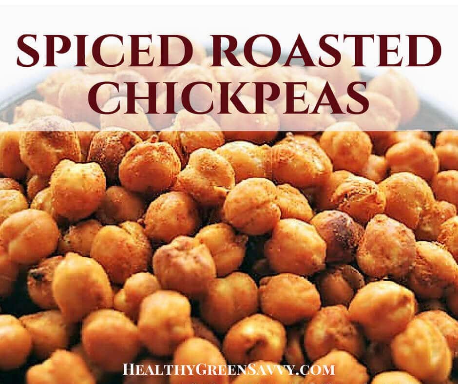 Roasted Chickpeas Recipe ~ Delicious & Healthy!