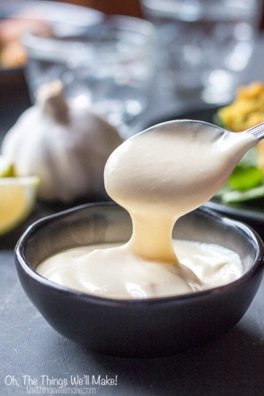 health benefits of garlic -- photo of easy aioli by Oh, The Things We'll Make