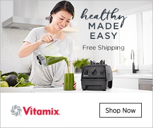 banner ad from Vitamix blenders