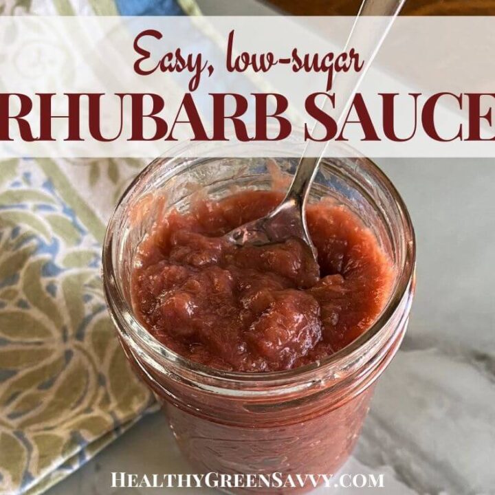 Easy Rhubarb Sauce Recipe