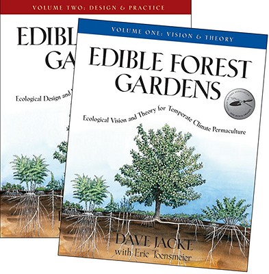 photo of covers of Edible Forest Gardens Vols I & II