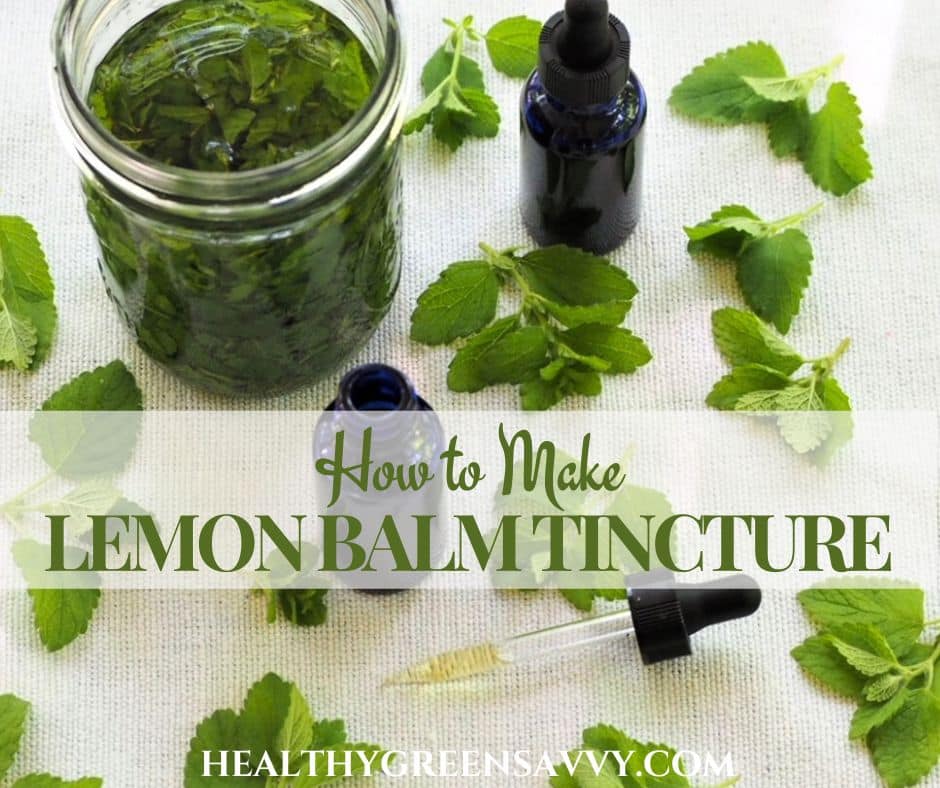 Soothing Lemon Balm Tincture Recipe & Benefits