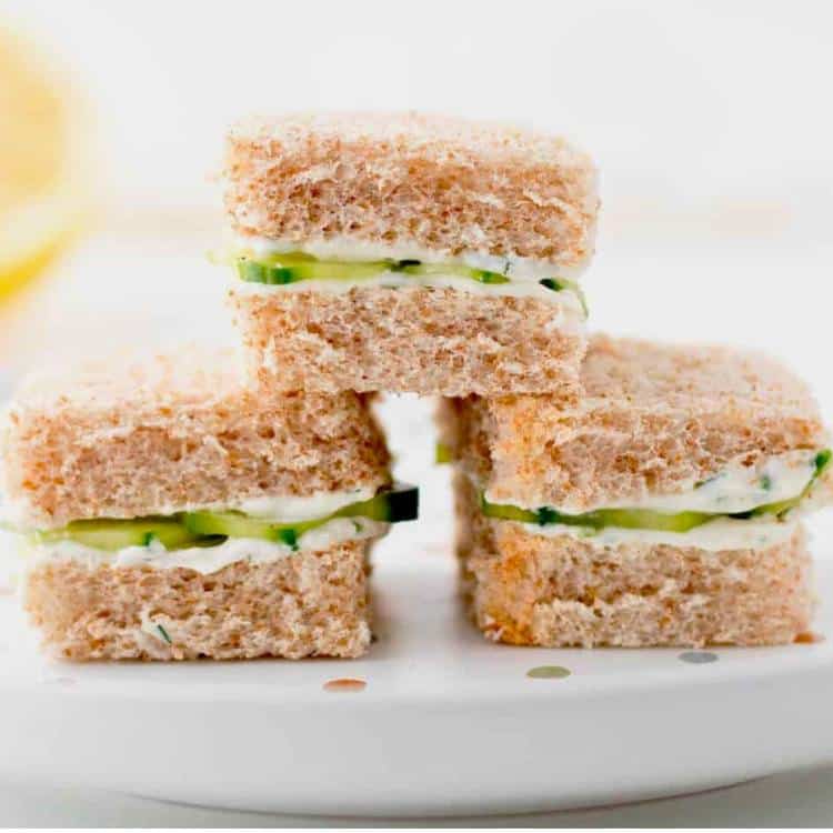 photo of cucumber sandwiches from Little Healthy Bites