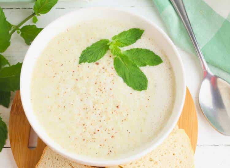 photo of chilled cucumber soup by 3 Boys and a Dog