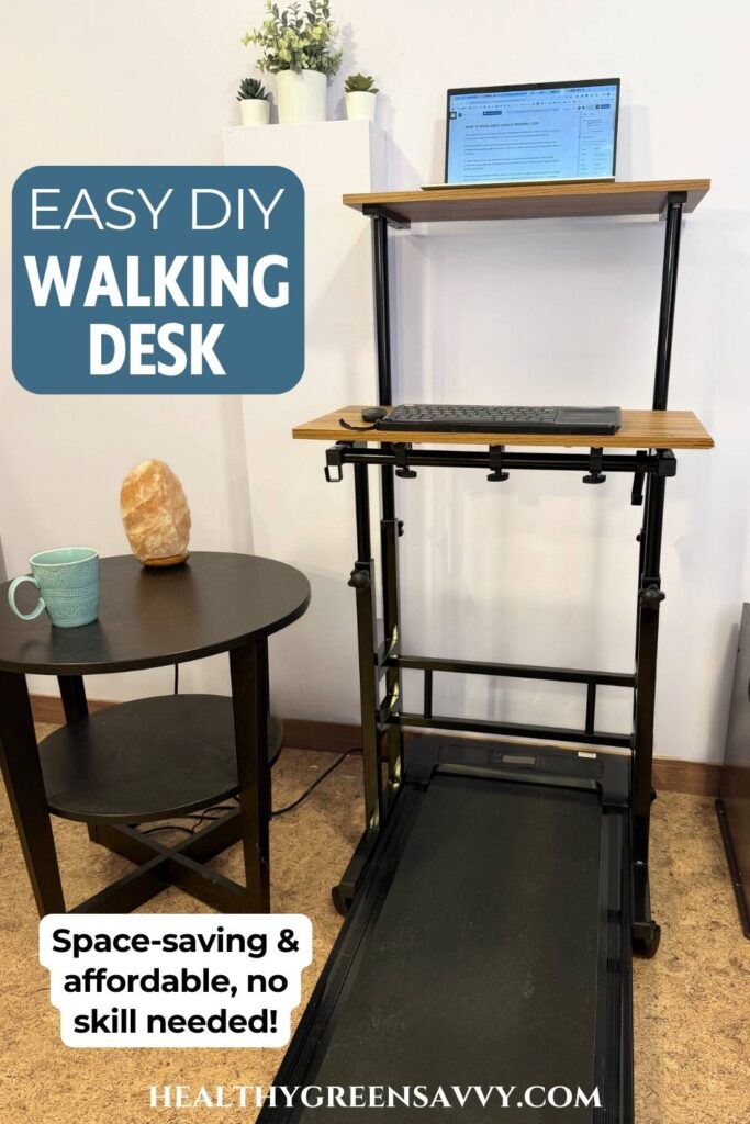 photo of the DIY treadmill desk described in this article