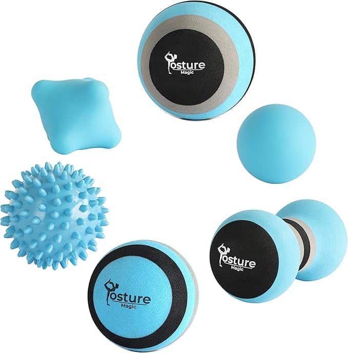 photo of pain relief massage ball set