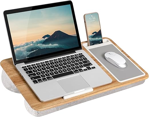 photo of lap desk for use with zero gravity chair