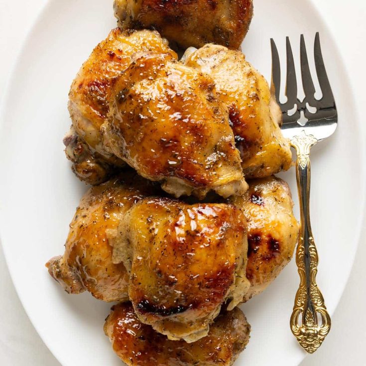 Image for Roasted Honey Lavender Chicken Recipe