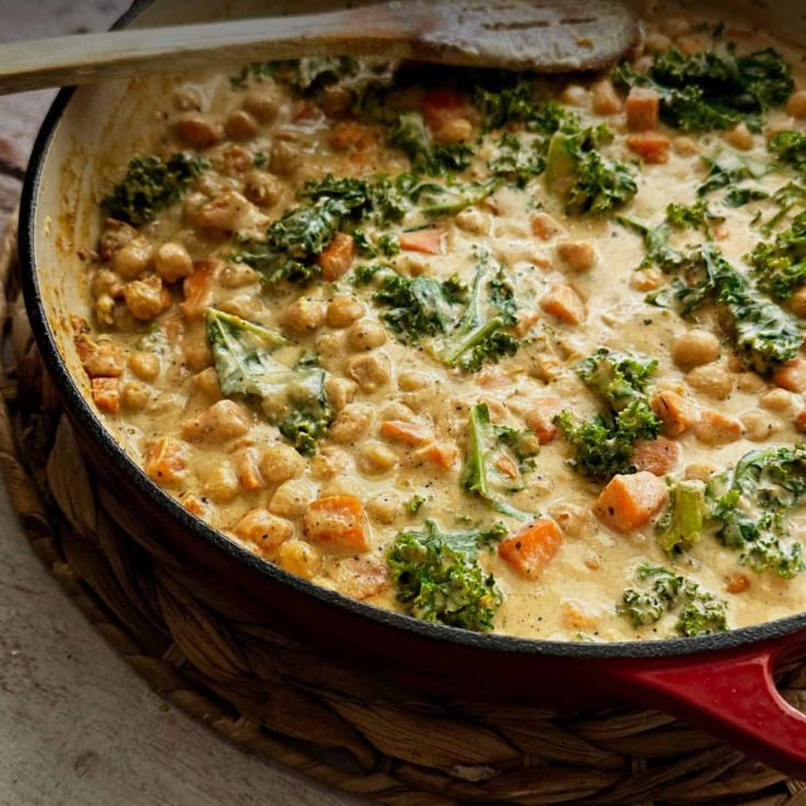 Image for Creamy Sweet Potato and Chickpeas
