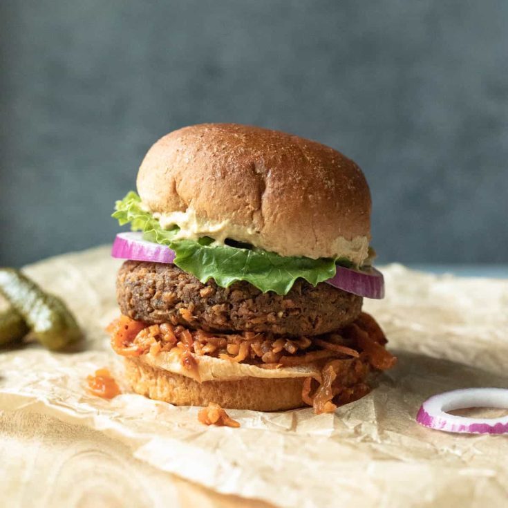 Image for Air Fryer Veggie Burgers (With Oven Instructions)
