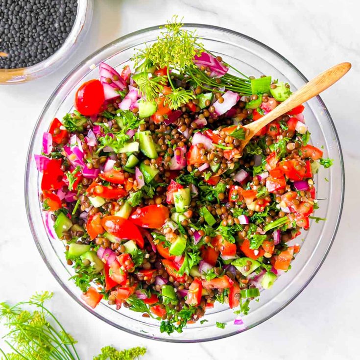 Image for Lentil Tabbouleh Salad