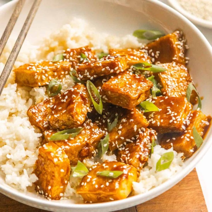 Image for Sticky Maple Glazed Tofu